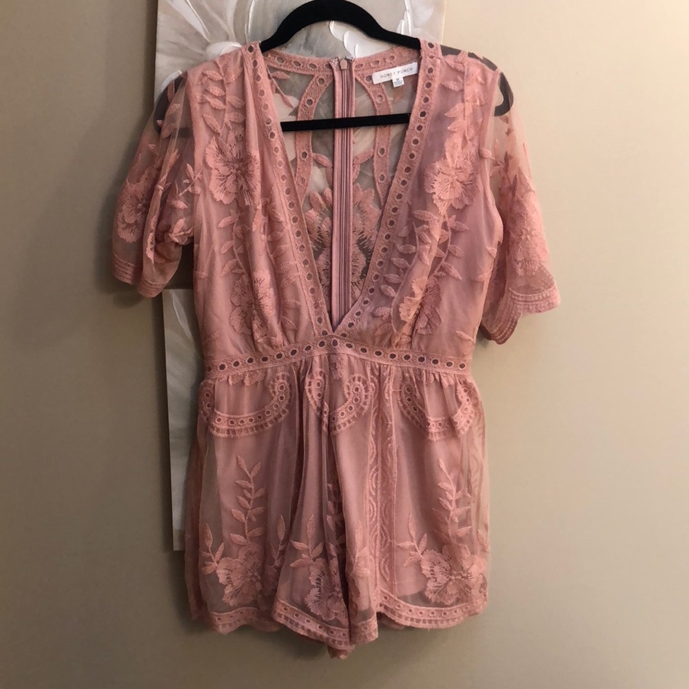 Pink romper